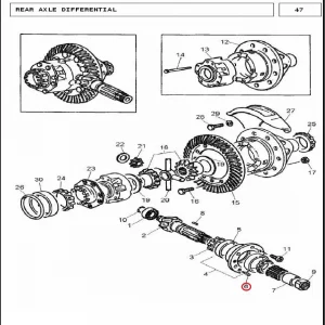 PIN PINION BEARING LOCK(10027 – 110027)