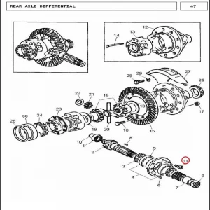 BOLT PINION SLEEVE(10033 – 110033)