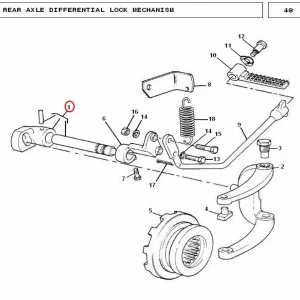 CAMSHAFT DIFF.ASSY.(10061 – 1190960)