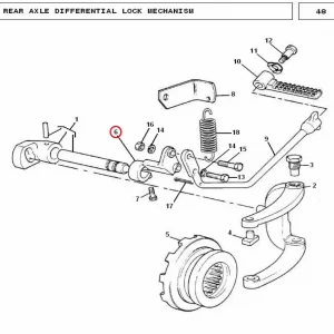 LEVER DIFF. LOCK(10066 – 11872599)