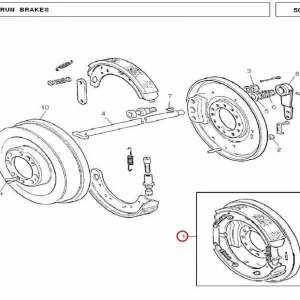BRAKE ASSY(10095 – 1827143)