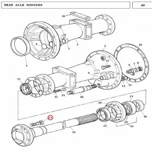 BOLT REAR(10108 – 1185400)