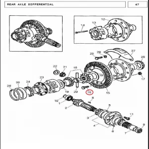 BOLT CROWN WHELL(10265 – 110265)