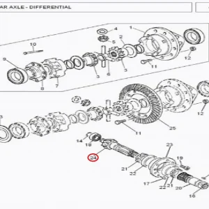 DRIVING PINION MF/360-375-385(103097 – 1103097)