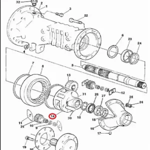 CARRIER PLNTRY. PINION(POA103000)(103303 – 1103303)