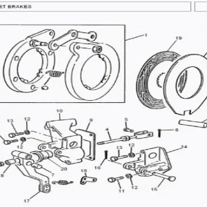 DISC BRAKE STEEL MF/385 4(103373 – 11860965)