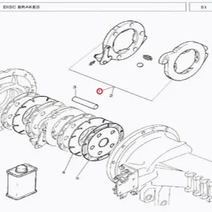 ASSY. ACTUATOR LH MF-385(103573 – 13596776)