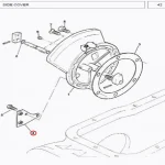 MOUNTING PLATE RH(103675 - 16249302)