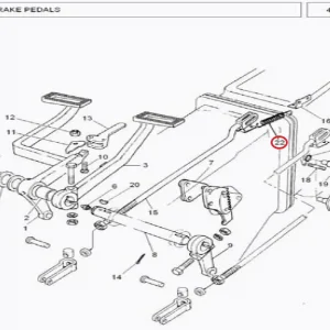 SPRING  BRAKE PADEL 385(11012 – 11868691)