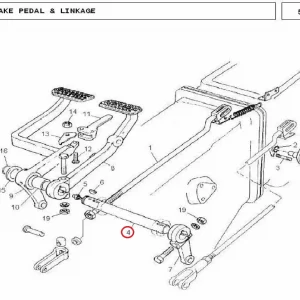 BRAKE SHAFT(11021 – 11860802)
