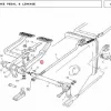 BRAKE PEDAL LH MF/240,350,260(11028 - 11861172)