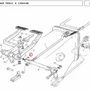 BRAKE SHAFT COTTER(11073 – 111073)