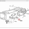 GASKET PIN PUMP SUPPORT(11084 - 111084)