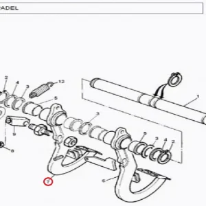 PEDAL LH(113023 – 11696736)