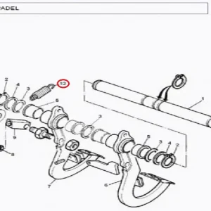 SPRING BRAKE PADEL(113035 – 1113035)