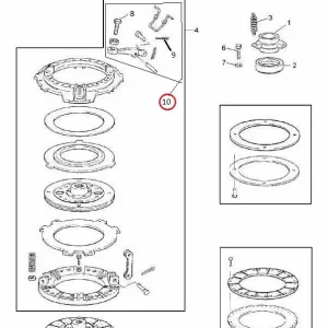 CLUTCH KIT (FINGER+PIN+ PATTI SET – 11810857 – 11810857P)