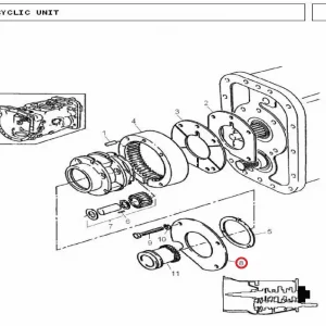 PLATE COVER REAR(12072 – 1184012)