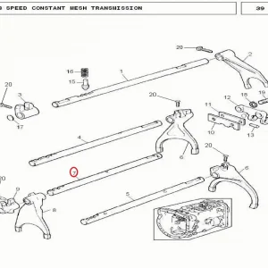 RAIL SHIAFTER 2ND/3RD MF-240(12086 – 11678866)