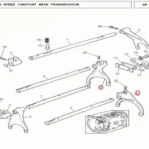 FORK IST GEAR 240(12087 – 11860773)