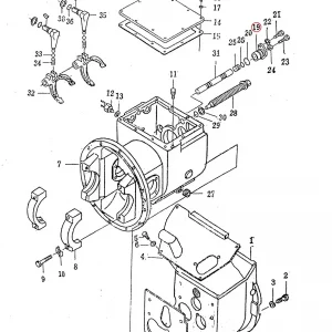 SUPPORTER  ARM SHAFT(121021 – 81200342052H)