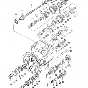 GEAR OUTPUT(121043 – 81200342391H)