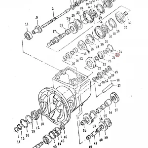 SYNCHRO NIZER ASSY (INC.96–100)(121078 – 81557340201)