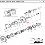 RING  53 TEETH GEAR(12145 - 1358913)