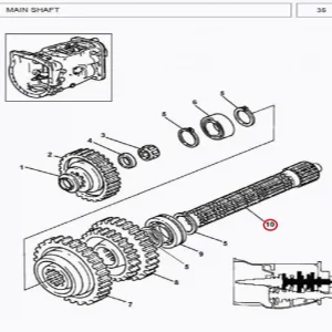 SHAFT MAIN 385/375(123070)