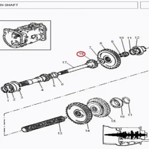 PINION C/M 32 T MF/385(123090 – 1123090)