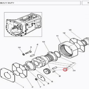 PINION PLANETARY (POA 123190)(123197 – 1123197)