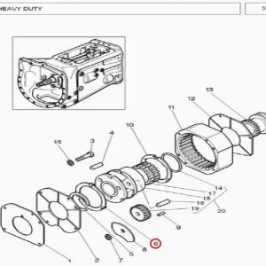 THRUST WASHER(123198 – 1123198)