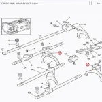 FORK SHIFT 1ST GEAR 385(123262 - 11693827)