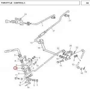 BRACKET HAND THROTTLE(13090 – 113090S1)