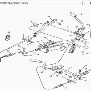 LEVER HAND THROTTLE ASSY(133002)