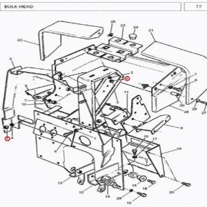 NUT HEX M6(133023 – 1339030)