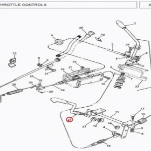 PEDAL THROTTLE(133070 – 11695287)
