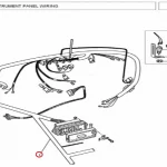 HARNESS  INST.PANEL MF375/385(133301 - 13598248)