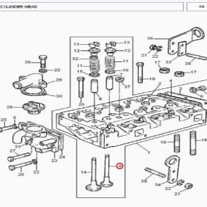 VALVE EXHAUST(13637616W)