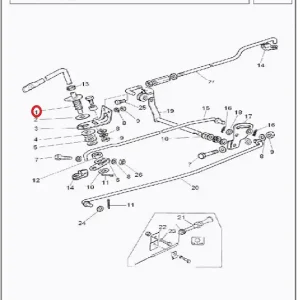 ASSY LEVER STOP PLATE(138007 – 1138007)