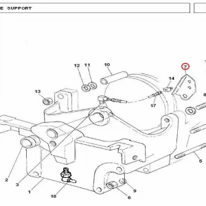 BRACKET REMOTE GREASING(14011 – 114011)