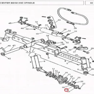 NUT SPINDLE 385 (143107 – 1882263)
