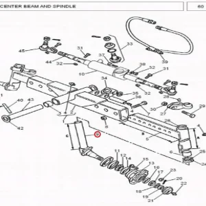 SPINDLE LH 385/375 (143130 – 13697028)