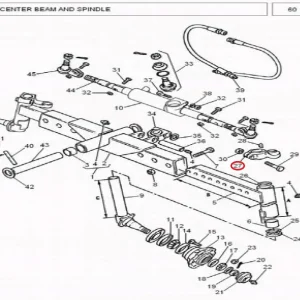 LH ARM STEERING(143181 – 13595523)