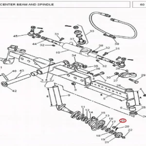 NUT F.W.HUB MF-375/385(143260 – 1195490L)