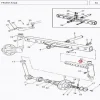 AXLE ARM LH MF260(145300 - 1145300)