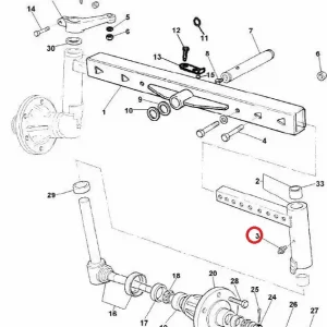SPINDLE RH MF260 (145600 – 1145600)