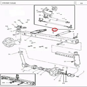 BOLT SPECIAL WITH NUT (PIN PIVOT)(146005 – 16249272)