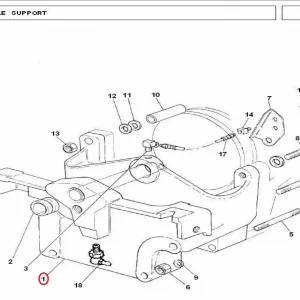 FRONT SUPPORT 240 NEW(14700 – 12528935)