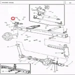 ARM STERNG LH MF350(148010 - 1148010)