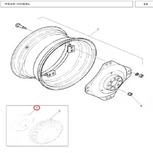 TUBE 11-28 REAR(15004 – 115004)